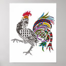 Recherche de coq coloré posters Poulailler