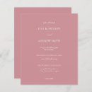 Recherche de menus typographie mariage invitations Rose