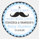 Recherche de moustache noire autocollants Baby shower