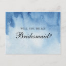 Recherche de honneur cartes postales Bridesmaid