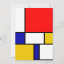 Recherche de mondrian vœux cartes De stijl