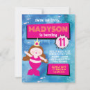 Recherche de blue mermaid invitations Fille
