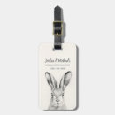 Recherche de lapin bagages étiquettes Dessin