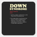 Recherche de down syndrome autocollants Drôle