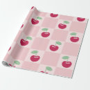 Recherche de cerises papier cadeau Rétro