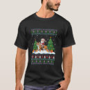 Recherche de cheval à noël tshirts Affreux