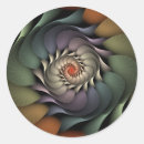 Recherche de motif spirale autocollants Floral