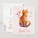 Recherche de orange chat tigré vœux cartes Félin
