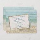 Recherche de de plage de sable mariage invitations Eau
