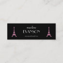 Recherche de tour eiffel rose cartes visite Élégant