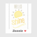 Recherche de vous êtes mon soleil autocollants Jaune