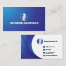 Recherche de osteopaths cartes visite Chiropratique