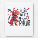 Recherche de dinosaure bleu tapis souris Fierté américaine