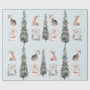 Recherche de hiver papier cadeau Animaux