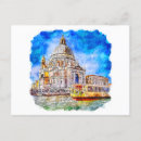 Recherche de aquarelle italie cartes postales Moderne