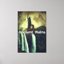 Recherche de ruines impressions sur toile Antique