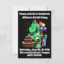 Recherche de tyrannosaurus anniversaire invitations Anniversaire de dinosaure