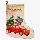 Recherche de truck chaussette de noël Rustique