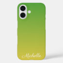 Recherche de vert foncé iphone coques Jaune