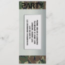 Recherche de motif de camouflage invitations Soldat