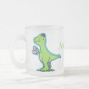 Recherche de dinosaures tasses Illustration