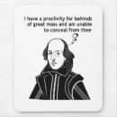 Recherche de shakespeare tapis souris Drôle