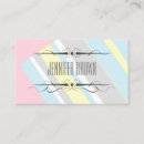 Recherche de couleurs pastel cartes visite Consultant