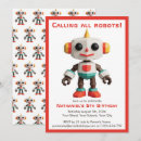 Recherche de robots mignons invitations Boy