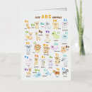 Recherche de alphabets vœux cartes Enfants