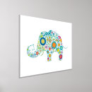 Recherche de éléphants colorés posters Animaux sauvages