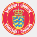 Zoek naar denemarken stickers Wapenschild