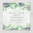Recherche de blue floral mariage invitations Feuillage