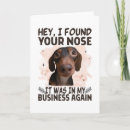 Zoek naar neus kaarten Hond