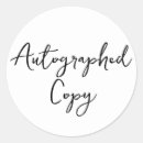 Recherche de autographe autocollants Copie signée