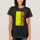 Recherche de fierté belge tshirts Drapeau