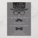 Recherche de moustache baby shower invitations Mignon