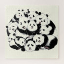 Recherche de panda puzzles Drôle