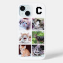 Recherche de chat noir et blanc iphone coques Élégant