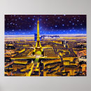 Recherche de tour eiffel nuit posters France