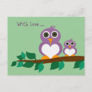 Recherche de petit hibou cartes postales Mignon