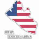 Recherche de drapeau du libéria autocollants Drapeaux du monde