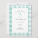 Recherche de menthe invitations Bébé