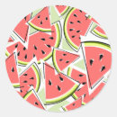 Recherche de motif de pastèque autocollants Fruit