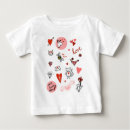 Recherche de coeur rouge bébé tshirts Amour