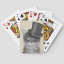 Recherche de chapeaux jeux de cartes Chats gris