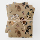 Recherche de mustang papier cadeau Cowboy