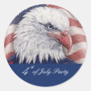 Recherche de typographie patriotique autocollants 4 juillet