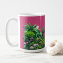 Recherche de fuschia rose tasses Floral