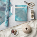Zoek naar druppels cadeaupapier Blauw