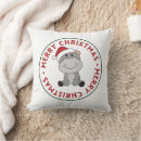 Recherche de hippopotame coussins Noël